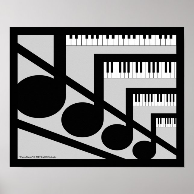 Piano Music Print (Front)