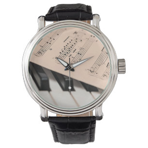 Piano Music Sheet Watch