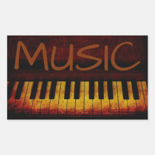 Piano, Music, Sticker