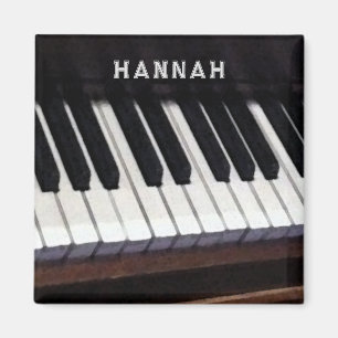 Piano Music Stocking Stuffer Magnet