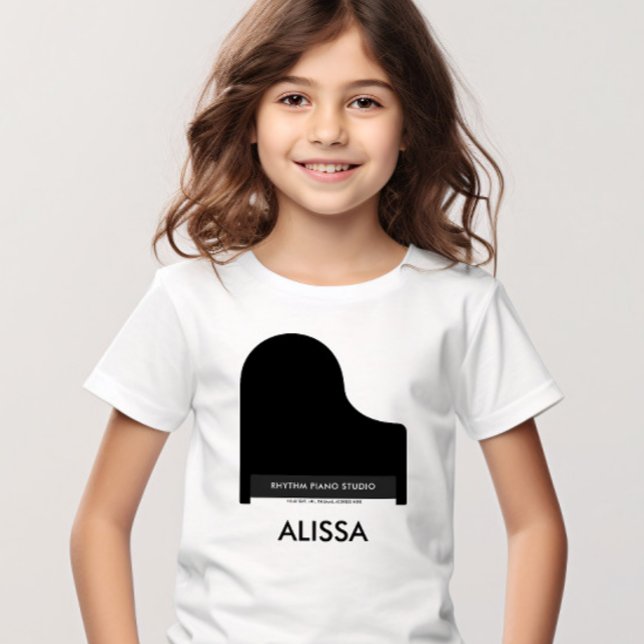 Piano Music Studio, Teacher Promotional Student  T-Shirt (Creator Uploaded)