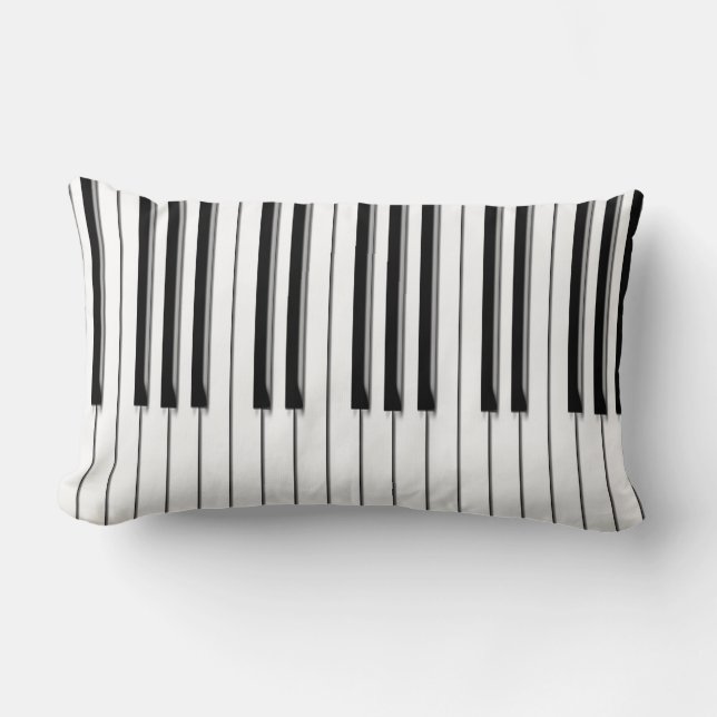 Piano musical lumbar cushion (Front)