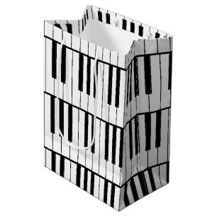 Piano Musician Music Teacher Medium Gift Bag