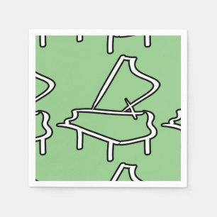 Piano  napkin