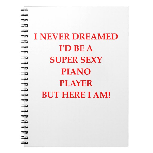 PIANO NOTEBOOK (Front)