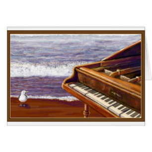 Piano on a Beach
