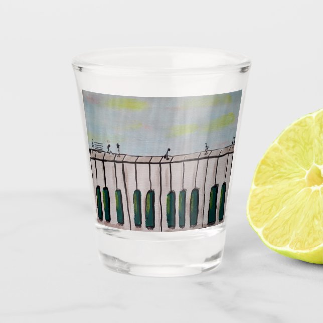 Piano People Shot Glass (Front)