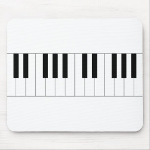 piano, piano keys mouse mat