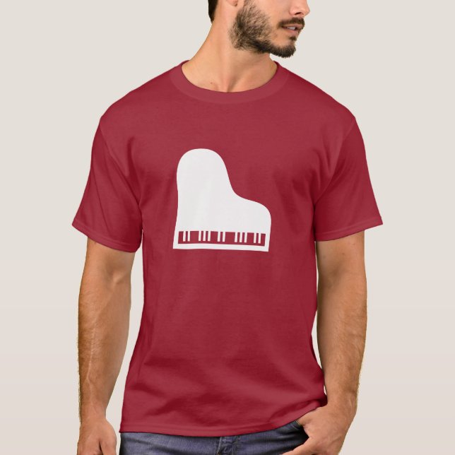 Piano Pictogram T-Shirt (Front)