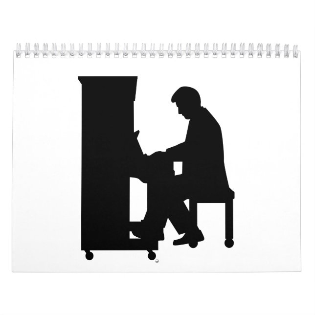 Piano player calendar (Cover)