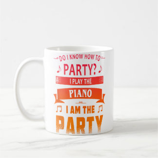 Piano Player Coffee Mug