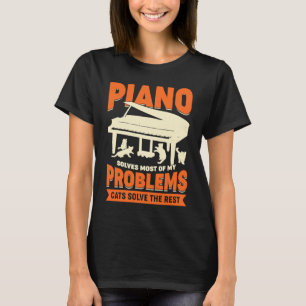 Piano Player for a Cat T-Shirt