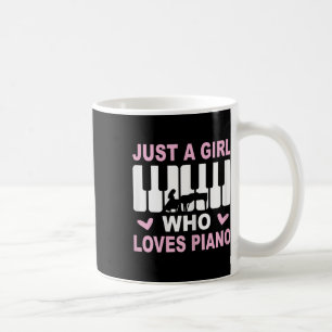 Piano Player Piano Girl Pianist Woman  Coffee Mug