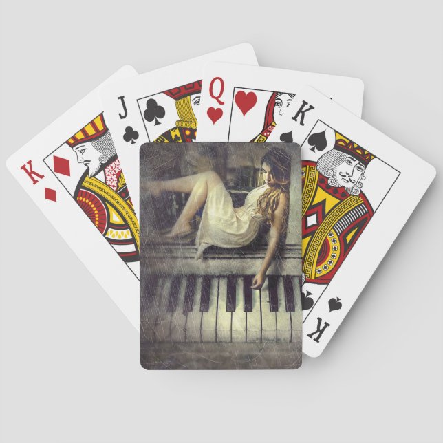Piano Playing Cards (Back)