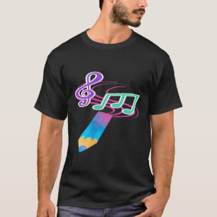 Piano Playing Music Pianist Keyboard Composer Claf T-Shirt
