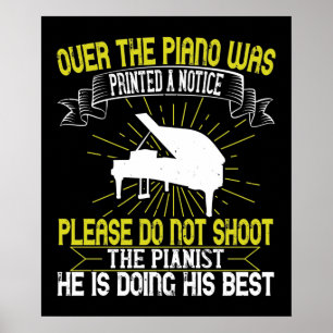Piano - Please Do Not Shoot The Pianist Poster