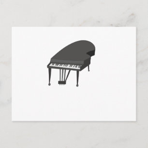 piano postcard