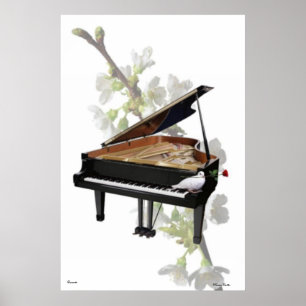 Piano Poster