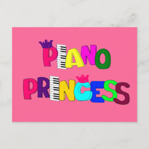 Piano Princess Card