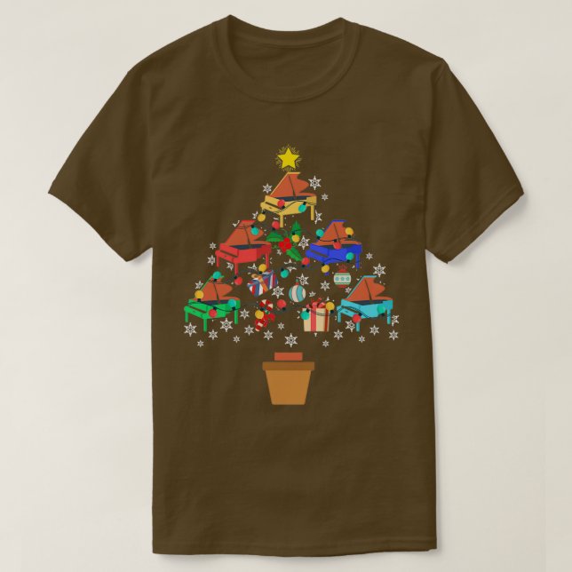 piano pyjamas  T-Shirt (Design Front)