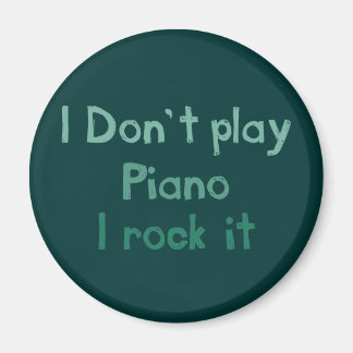 Piano Rock It Magnet