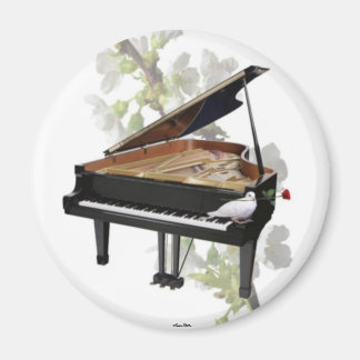 Piano -Romantic Music- Magnet