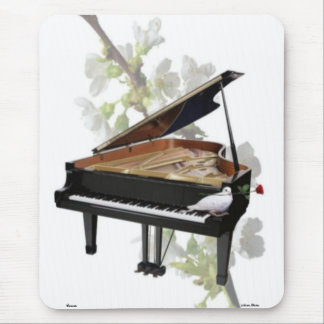 Piano -Romantic Music- Mousepad