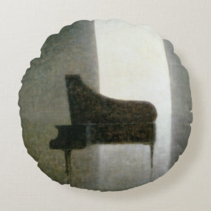 Piano Room 2005 Round Cushion