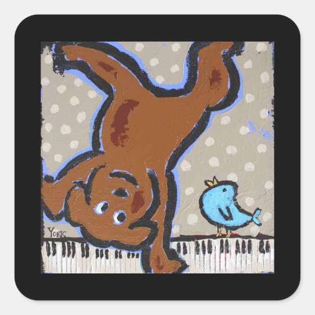 piano student stickers (Front)