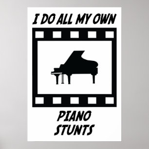 Piano Stunts Poster