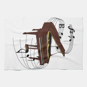 Piano Tea Towel