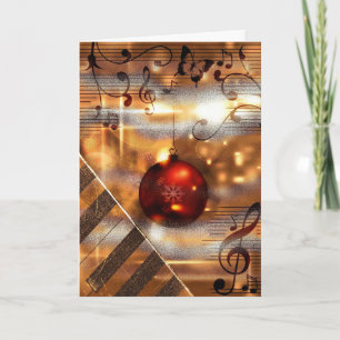 piano teacher Christmas Cards