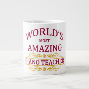 Piano Teacher Large Coffee Mug