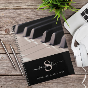 Piano Teacher Music Lessons 2025 Planner