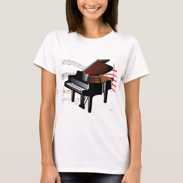 Piano Tee shirt (Front)