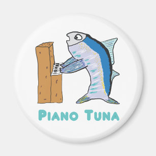 Piano Tuner (Piano Tuna) Magnet