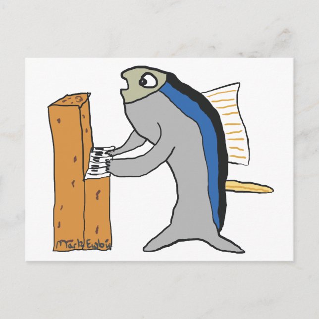 Piano Tuner Postcard (Front)