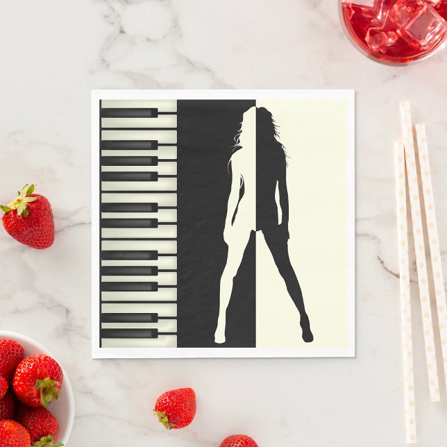 Piano Woman Napkin (Creator Uploaded)