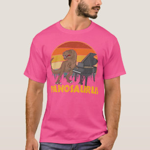 Pianosaurus Pianist Player Piano T-Shirt