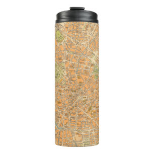 Pianta di Milano - Map of Milan, Italy Thermal Tumbler