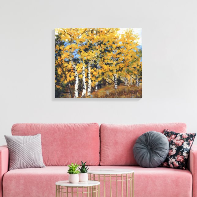 Piasa Bird Illinois Native American Legend Canvas Print (Insitu(LivingRoom))