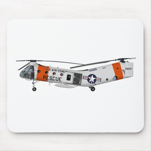 Piasecki H-21 Workhorse 457457 Mouse Mat (Front)