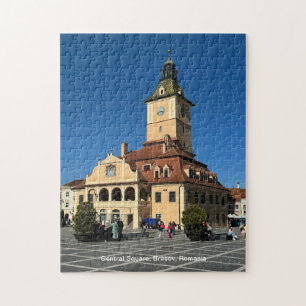 Piata Sfatului, Brasov, Romania, on a Jigsaw Puzzle