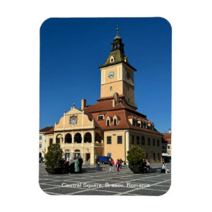 Piata Sfatului, Brasov, Romania, on a Magnet