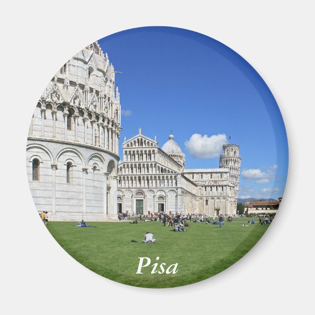 Piazza dei Miracoli Magnet (Front)