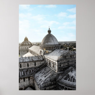 Piazza Dei Miracoli - Pisa Poster