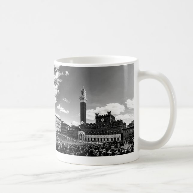 Piazza del Campo,Sienna.Italy Coffee Mug (Right)