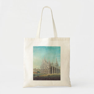 Piazza del Duomo in Milan by Carlo Bossoli Tote Bag