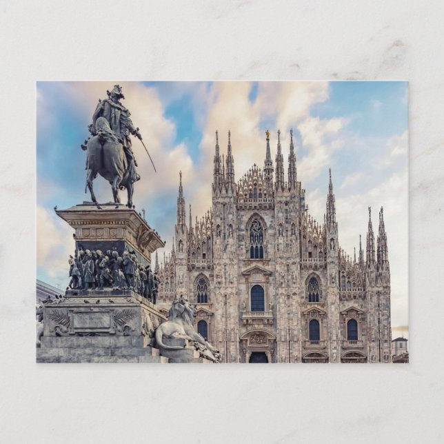 Piazza del Duomo Postcard (Front)