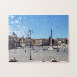 Piazza del Popolo - Rome, Italy Jigsaw Puzzle